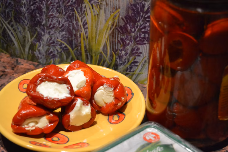 Smaczne domowe antipasti