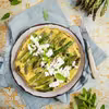 Omlet ze szparagami i serem feta