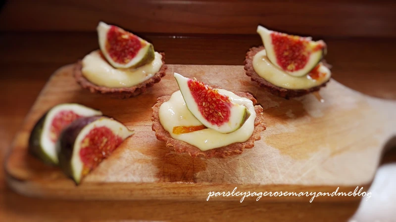 Tartaletki z figą i kremem patissiere