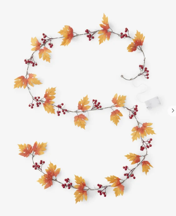 Zdjęcie Ten łańcuch LED z Pepco za 25 zł to nowy dekoracyjny hit! Jesienny motyw i ciepłe światło zrobią magiczny klimat i to bez prądu #2