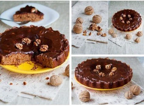 Tarta z masłem orzechowym