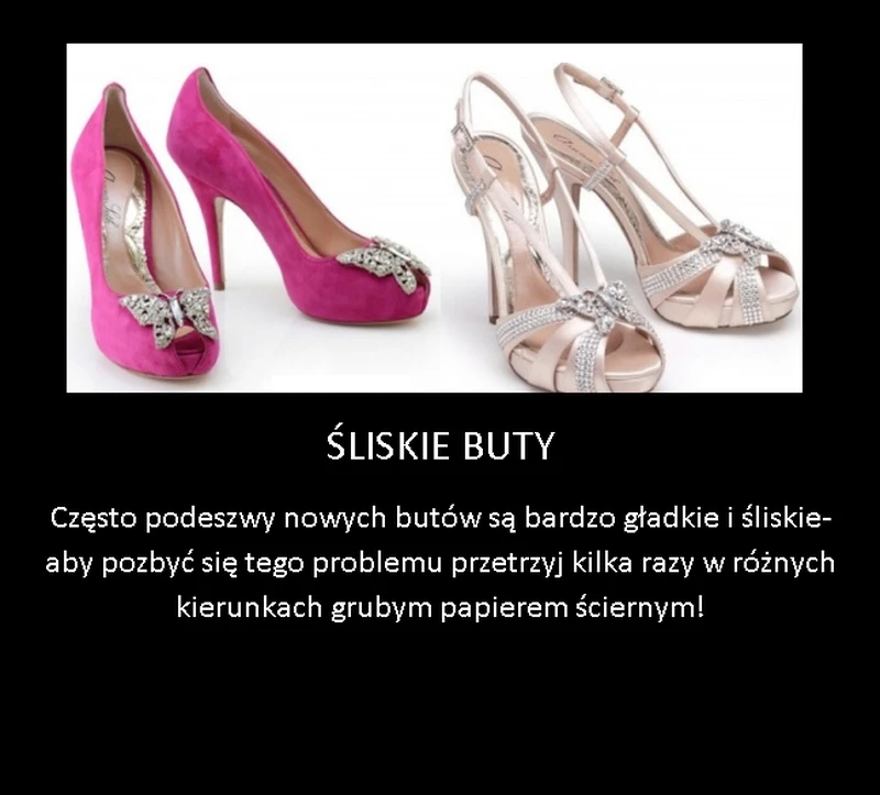 Prosty trik na śliskie buty