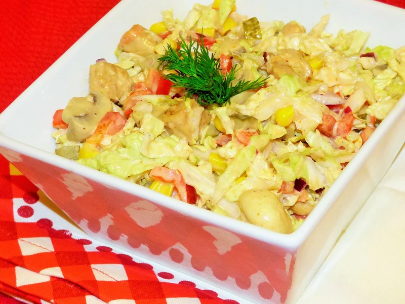 Sałatka gyros