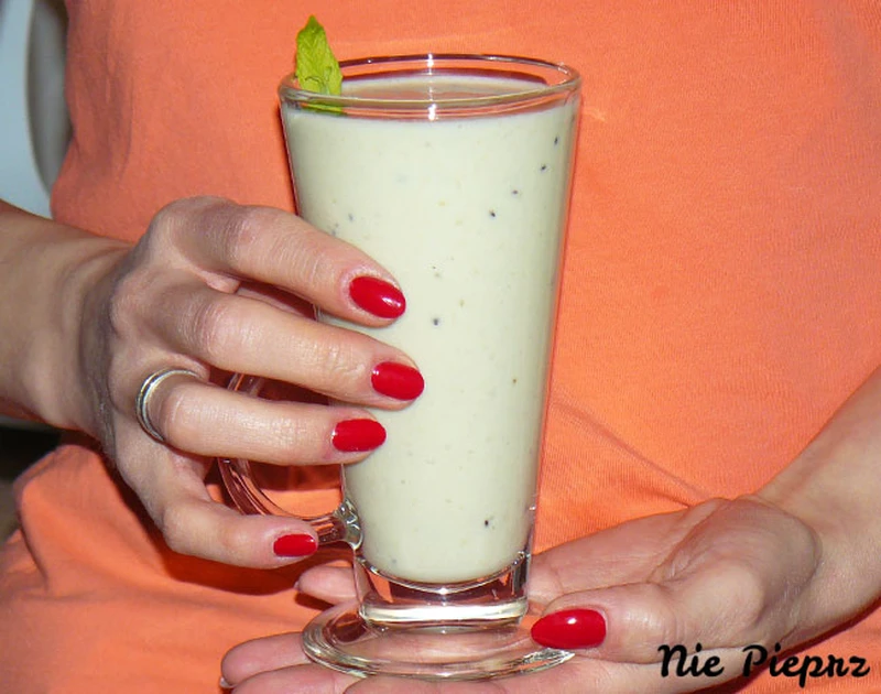 Koktajl jabłko-banan-kiwi