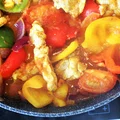 Chicken jalfrezi curry