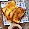 Francuskie tosty z Banana Sambal. Moje śniadaniowe comfort food na mroźne poranki.