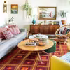 Salon w stylu boho