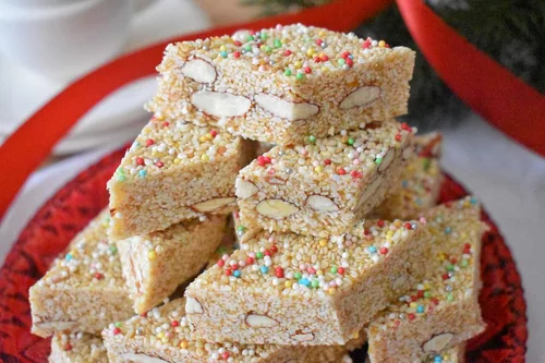 Giuggiulena siciliana - sycylijskie torrone sezamowe