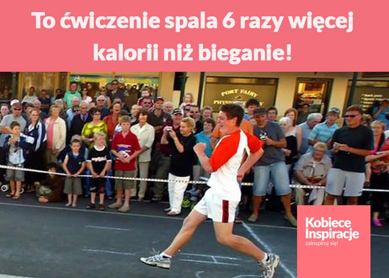 To ćwiczenie spala 6 razy więcej kalorii niż bieganie!