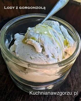 Lody z gorgonzolą
