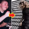 Schudł 80 kg, a blizny przykrył tatuażami. Dziś jest znanym modelem!
