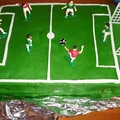 Tort boisko dla Franka:)