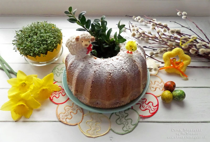 Bezglutenowa cytrynowa babka piaskowa z kurkumą – przepis krok po kroku