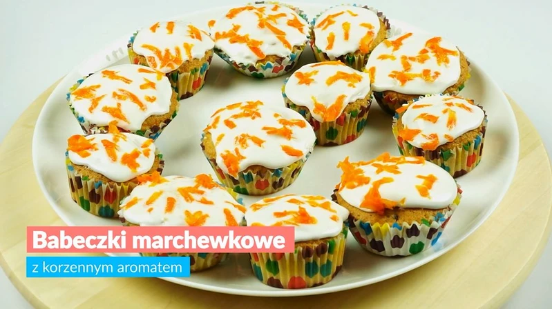 Babeczki marchewkowe