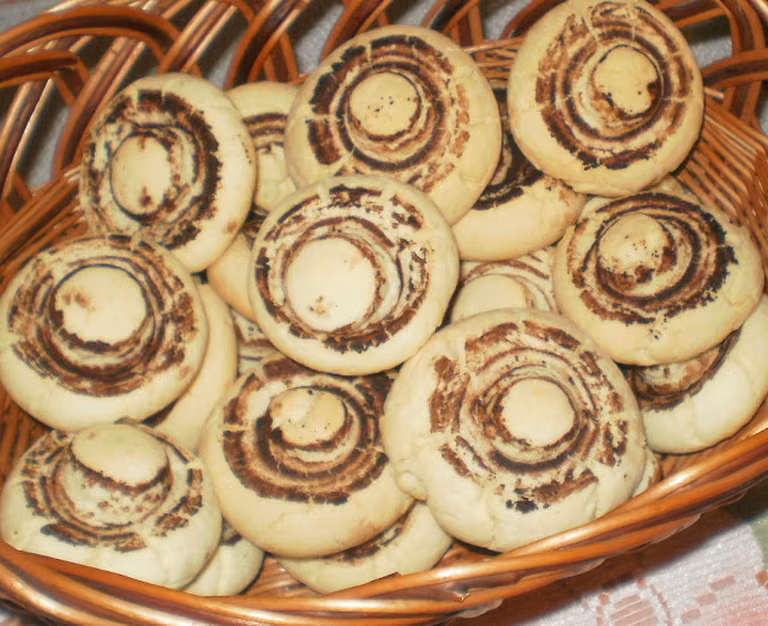 ciasteczka pieczarki :-)