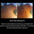 Świetny trik na usunięcie zarysowań z mebli!