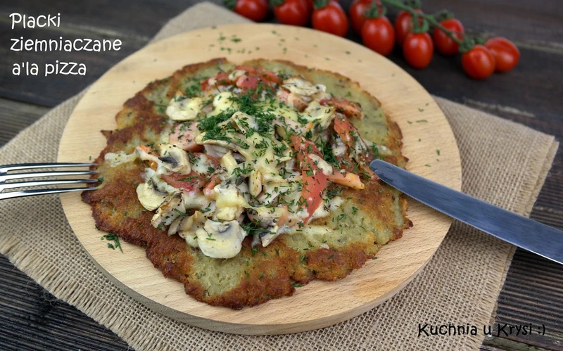 Placki ziemniaczana ala pizza
