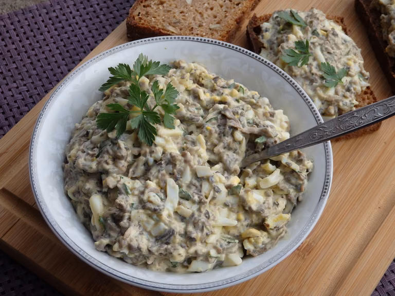 Pasta pieczarkowo-jajeczna