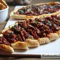 Tureckie Pide z mięsem mielonym