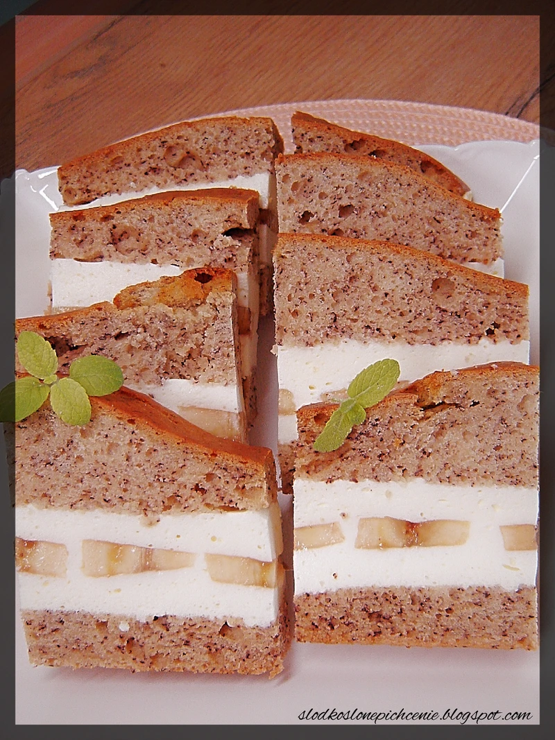 Bananowy przekładaniec