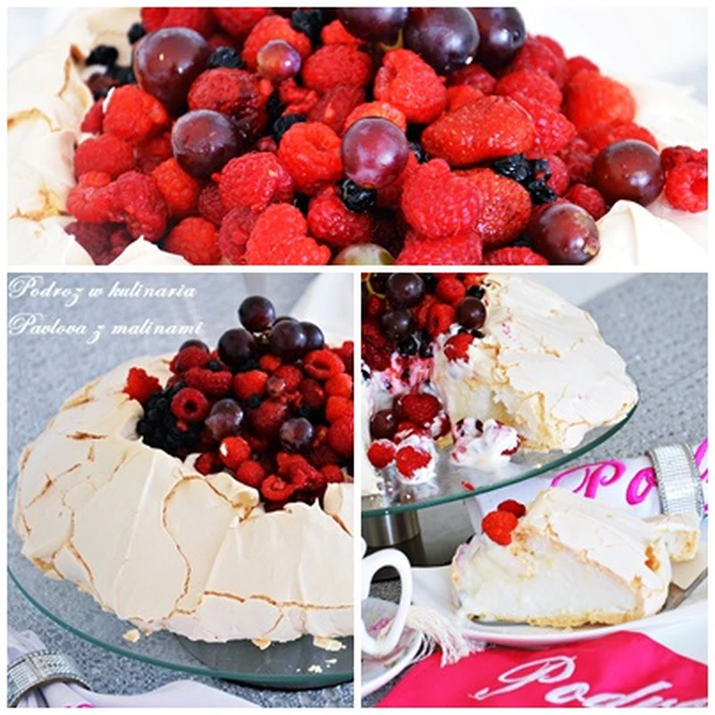,,PAVLOVA Z MALINAMI’’
