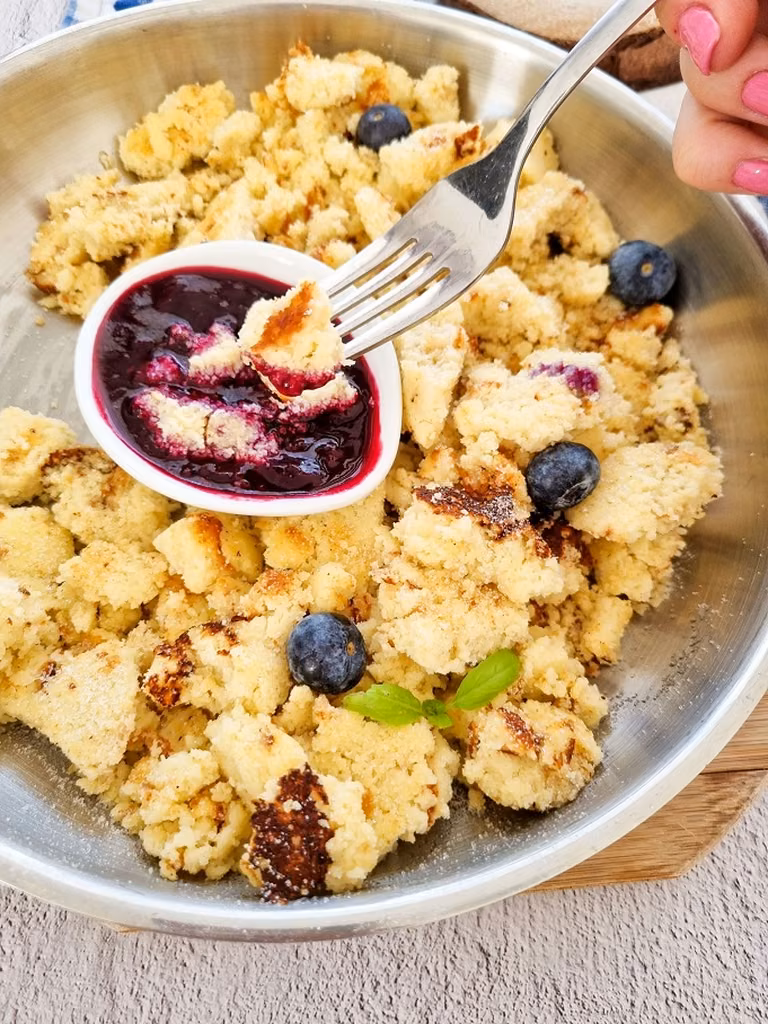 Omlet cesarski na mleczku kokosowym