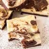 Brownie z twarogiem