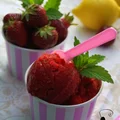 Sorbet truskawkowo-cytrynowy