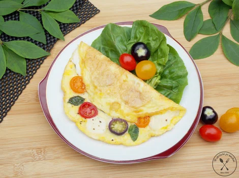 Omlet Caprese