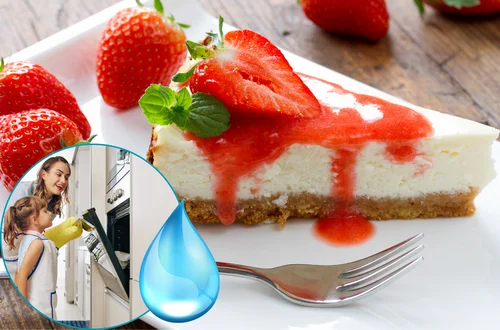 Sernik z truskawkami zawsze opada? Ten trik z piekarnikiem działa jak magia!