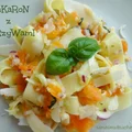 Makaron z warzywami