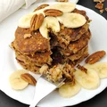 Puszyste Pankejki Bananowo-Owsiane