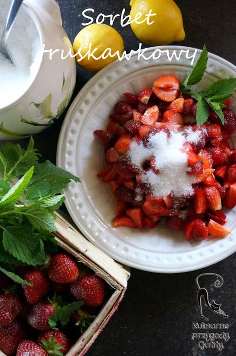 Sorbet truskawkowy