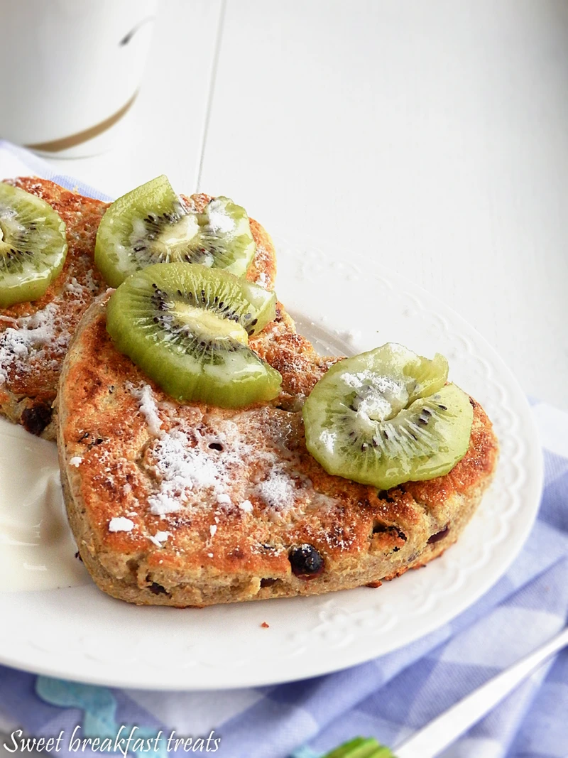 owsiane pancakes z kokosem