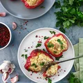 Faszerowana papryka cztery sery - Healthycreations.pl