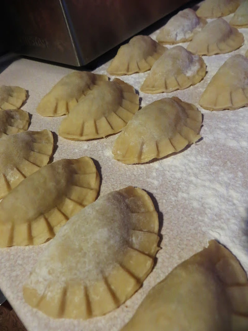 Pierogi z mięsem