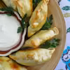 Samosy - indyjskie pieczone pierogi