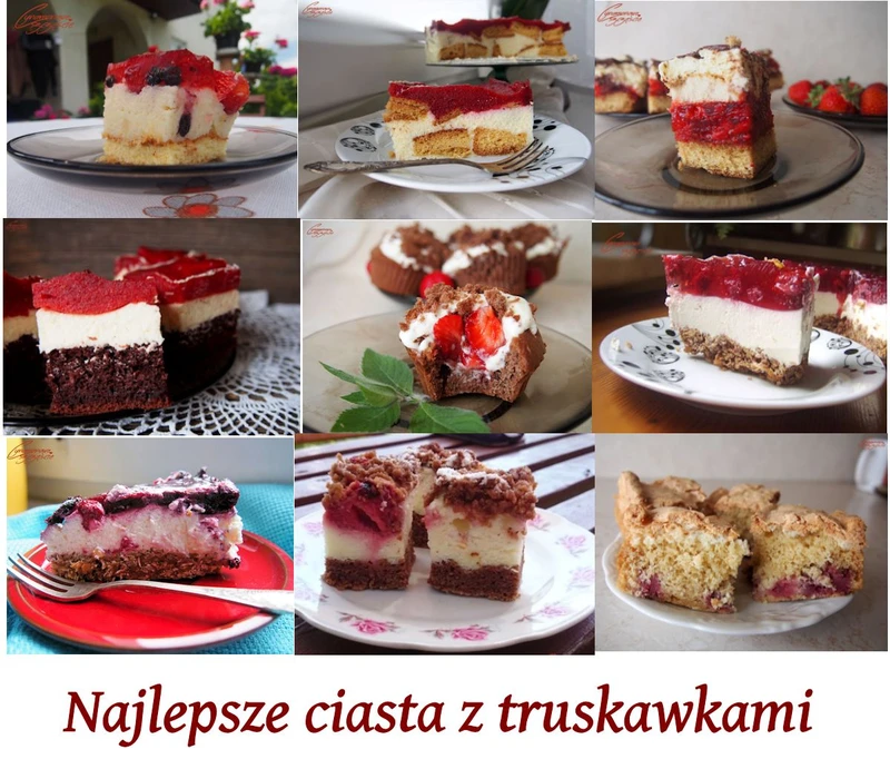 Najlepsze ciasta z truskawkami