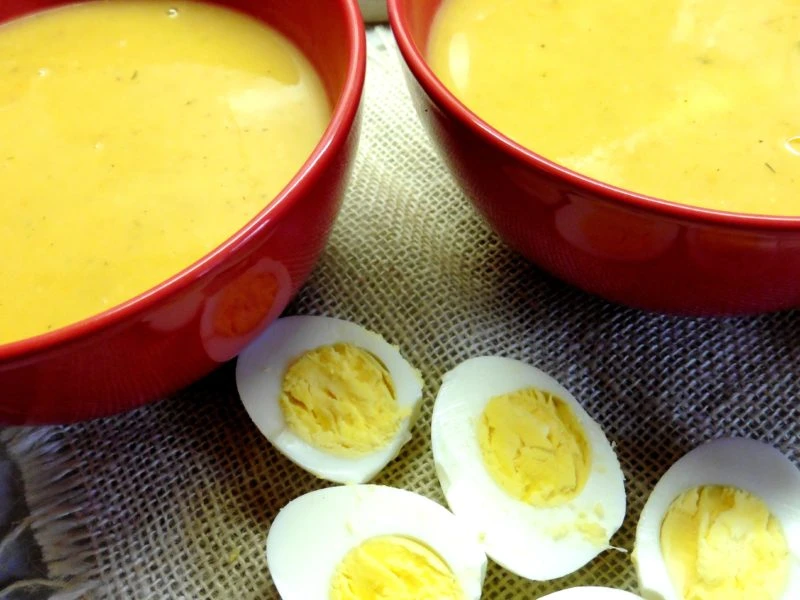 Zupa - krem z kabaczka.