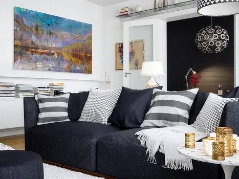 Tchnienie wolności - nowoczesny obraz na płótnie