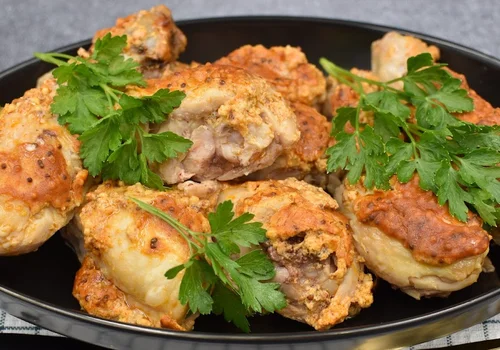 Udka pieczone w musztardzie