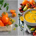 Zupa z pomarańczowych pomidorów