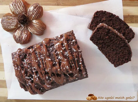 Ciasto czekoladowe z kaszy gryczanej - bez mąki i cukru