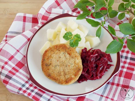 Pieczone kotlety mielone z indyka