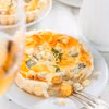 QUICHE DYNIOWY Z NIEBIESKIM SEREM