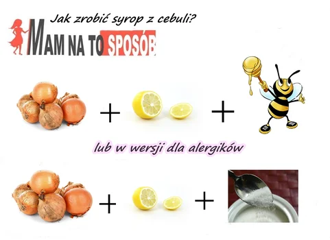 Jak zrobić syrop z cebuli?