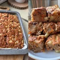 Ciasto Wiewiórka z gruszkami – bez tłuszczu i bez miksera!