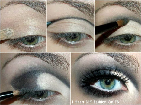 smoky eyes