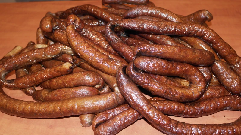 Kiełbasa swojska własnej roboty-pyszna