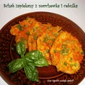 Schab zapiekany z marchewką i cebulą